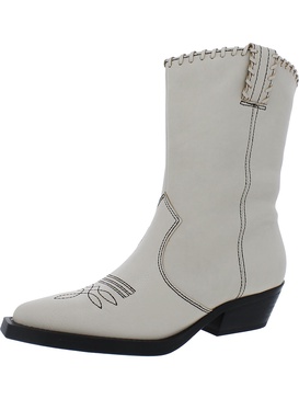 lance womens leather embossed cowboy, western boots