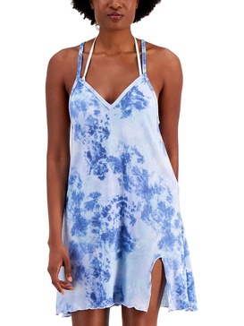 juniors womens tie-dye dress cover-up