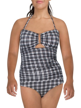 womens nylon one-piece swimsuit