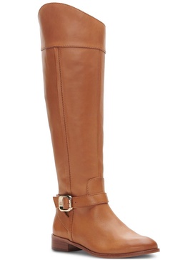 womens leather riding knee-high boots