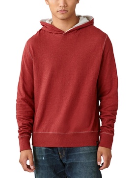 mens ribbed pullover hoodie