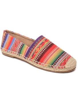 womens canvas slip on fashion loafers