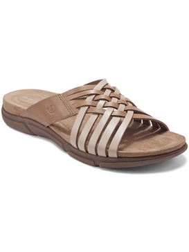 meadow womens leather comfort wedge sandals