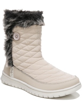 shiver womens cold weather quilted winter & snow boots