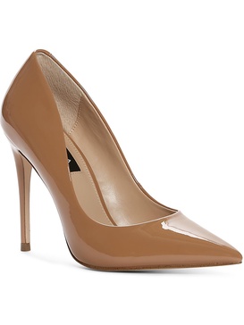 brit womens patent pointed toe pumps