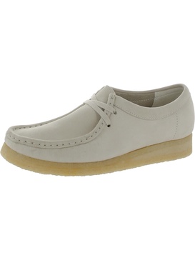 wallabee womens lace-up moc toe chukka