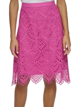 womens lace midi skirt