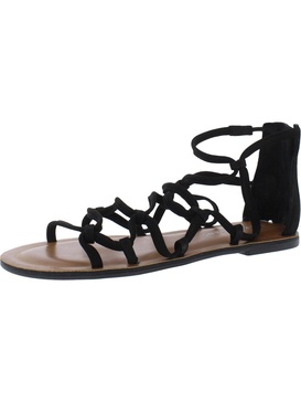 anisha womens leather strappy gladiator sandals