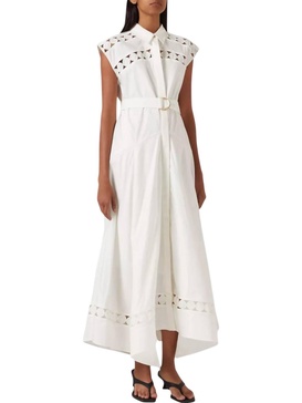 keeling dress in white