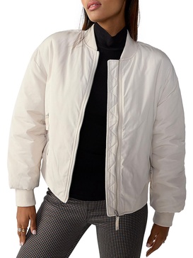 maro womens cold weather warm bomber jacket