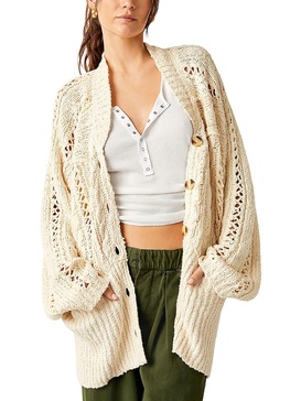 womens cable knit long sleeves cardigan sweater