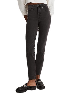 petites womens high-rise stovetop skinny jeans