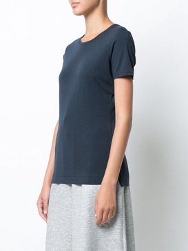 womens short sleeve crewneck t-shirt in pima cotton