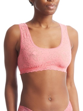 daily lace scoopneck bralette