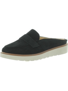 adiline womens suede slip-on mules