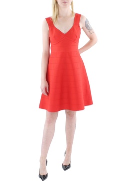 womens summer bandage fit & flare dress