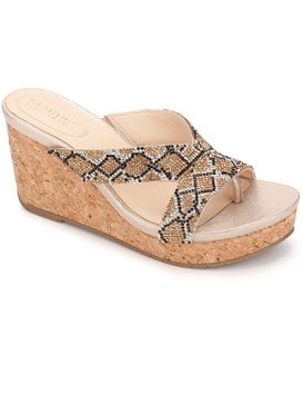 card glam 2 womens embellished slip-on heels