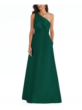 womens belted maxi evening dress