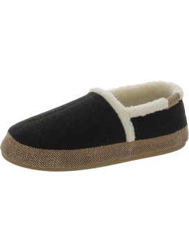 nordic moc womens slip on indoors moccasin slippers