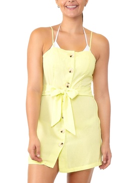 womens tie waist dress cover-up