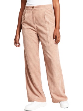 womens ribbed corduroy wide leg pants