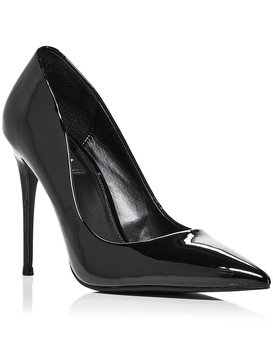 brit womens patent pointed toe pumps