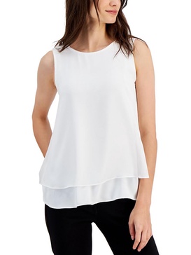 womens relaxed tank pullover top