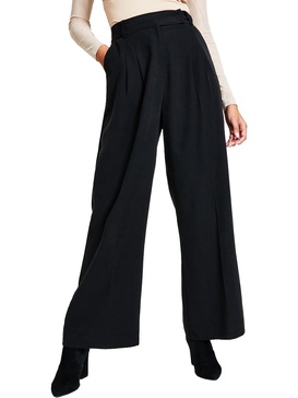 womens high rise ankle wide leg pants