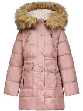 girls girl warm parka coat