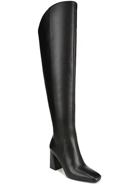 lyric womens leather over-the-knee boots