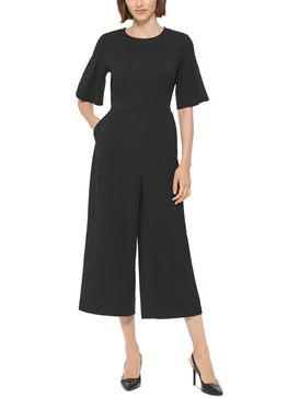 womens crepe scuba jumpsuit