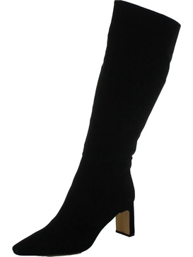 sylvia womens zipper tall knee-high boots