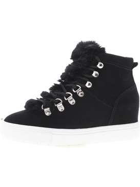 kalea womens leather fashion high-top sneakers