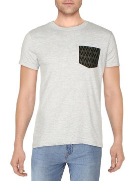 mens pocket heathered t-shirt