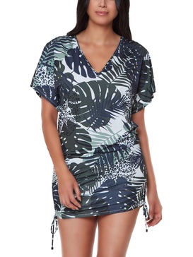 womens summer printed cover-up