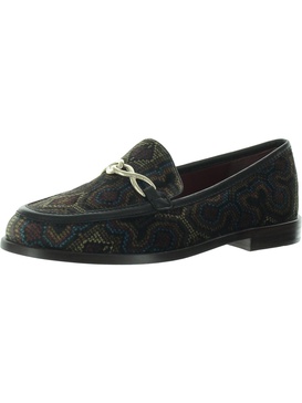 laila womens velvet dressy loafers