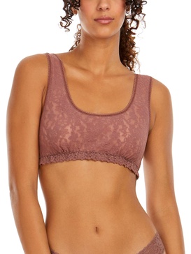 daily lace scoopneck bralette