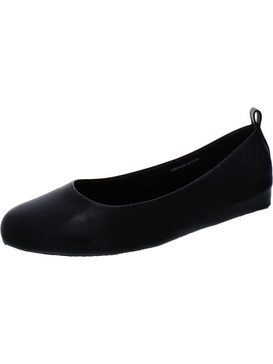 nalah womens leather slip-on ballet flats