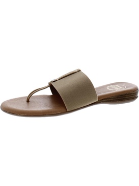 nice womens toe-post slip-on slide sandals