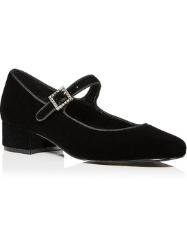 womens velvet lifestyle mary janes