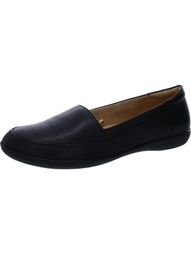 fuji womens leather perforated loafers