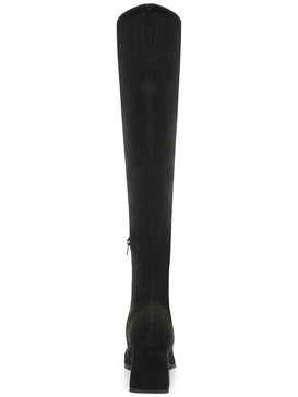 nanda  womens solid square toe over-the-knee boots