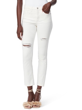 linnie womens mid-rise distressed flare jeans