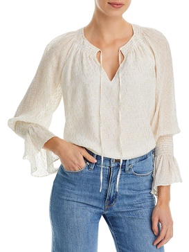 womens embellished lining blouse