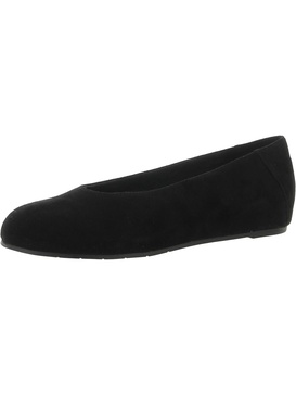 una womens slip on comfort flats shoes