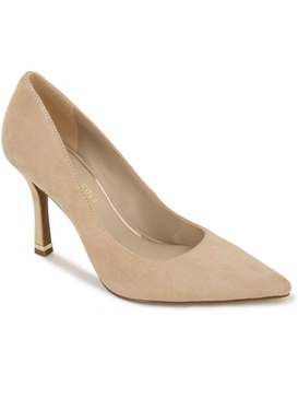 romi pump womens suede pointed toe pumps