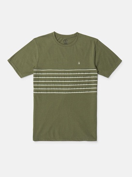 summerside crew short sleeve shirt - military