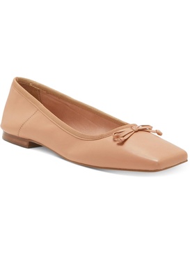 elanndo womens leather slip on ballet flats