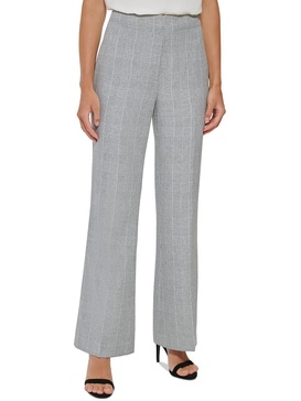 womens high-rise formal wide leg pants