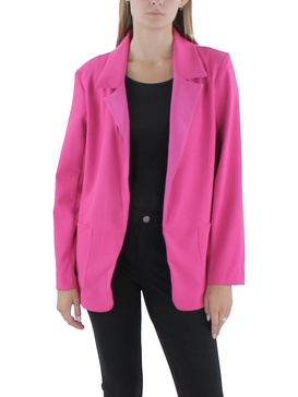 summer womens suit separate work wear open-front blazer